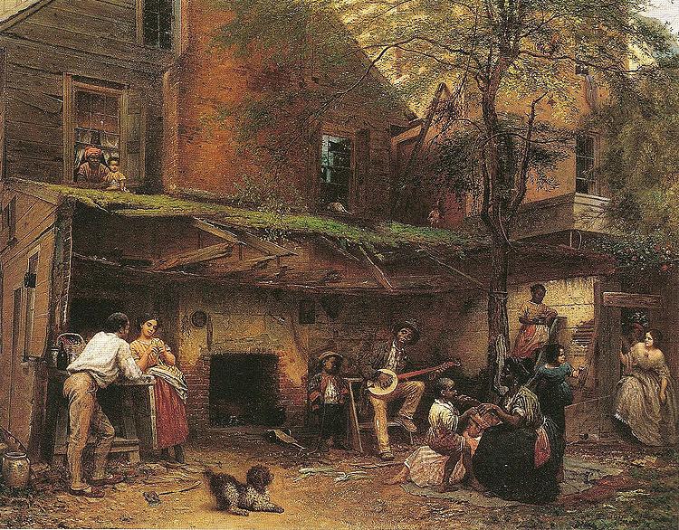 Eastman Johnson Negro Life at the South France oil painting art